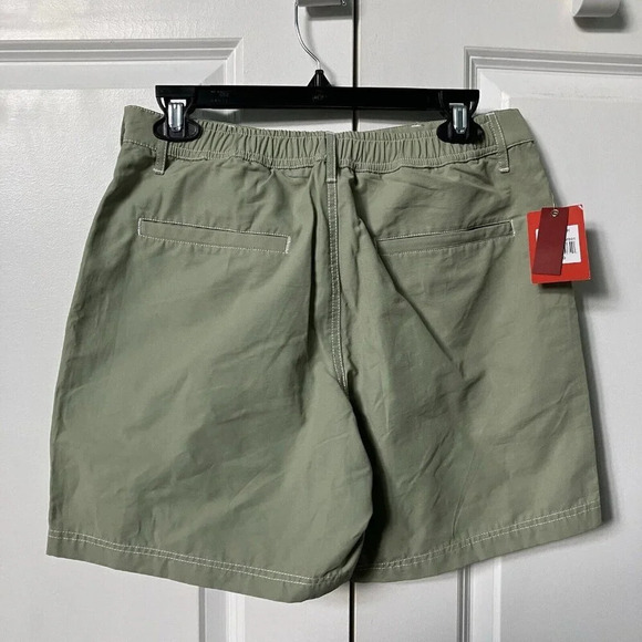 NWT Southern Proper Shorts Mens Tan Khaki Flat Front Small - Picture 2 of 6